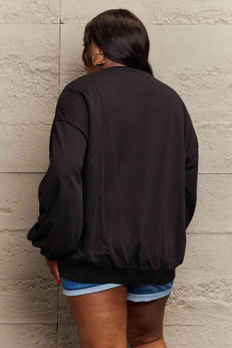 Stilla | Love Full Size Snemand Grafik Sweatshirt