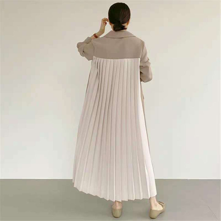 Dame plissékjole med elegant oversized snit og moderne detaljer Stilla