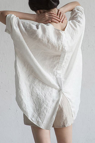 Stilla | Smart japansk bluse i hør