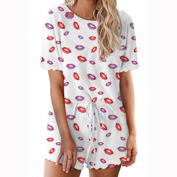 Dame jumpsuit med stjernemotiv Stilla