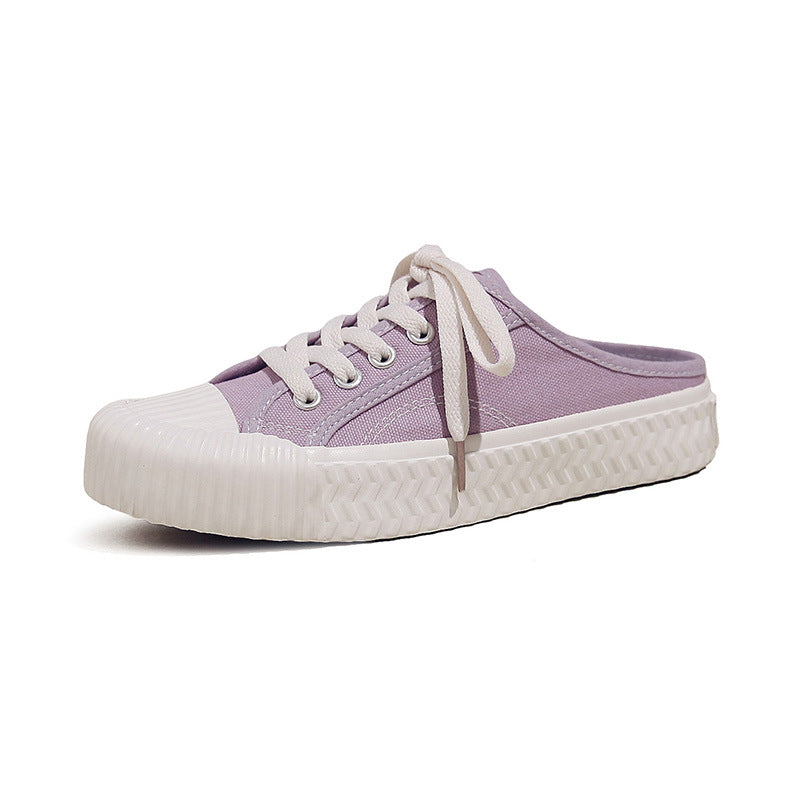 Dame fritid sneakers med åndbar bomuld og skridsikker sål Stilla