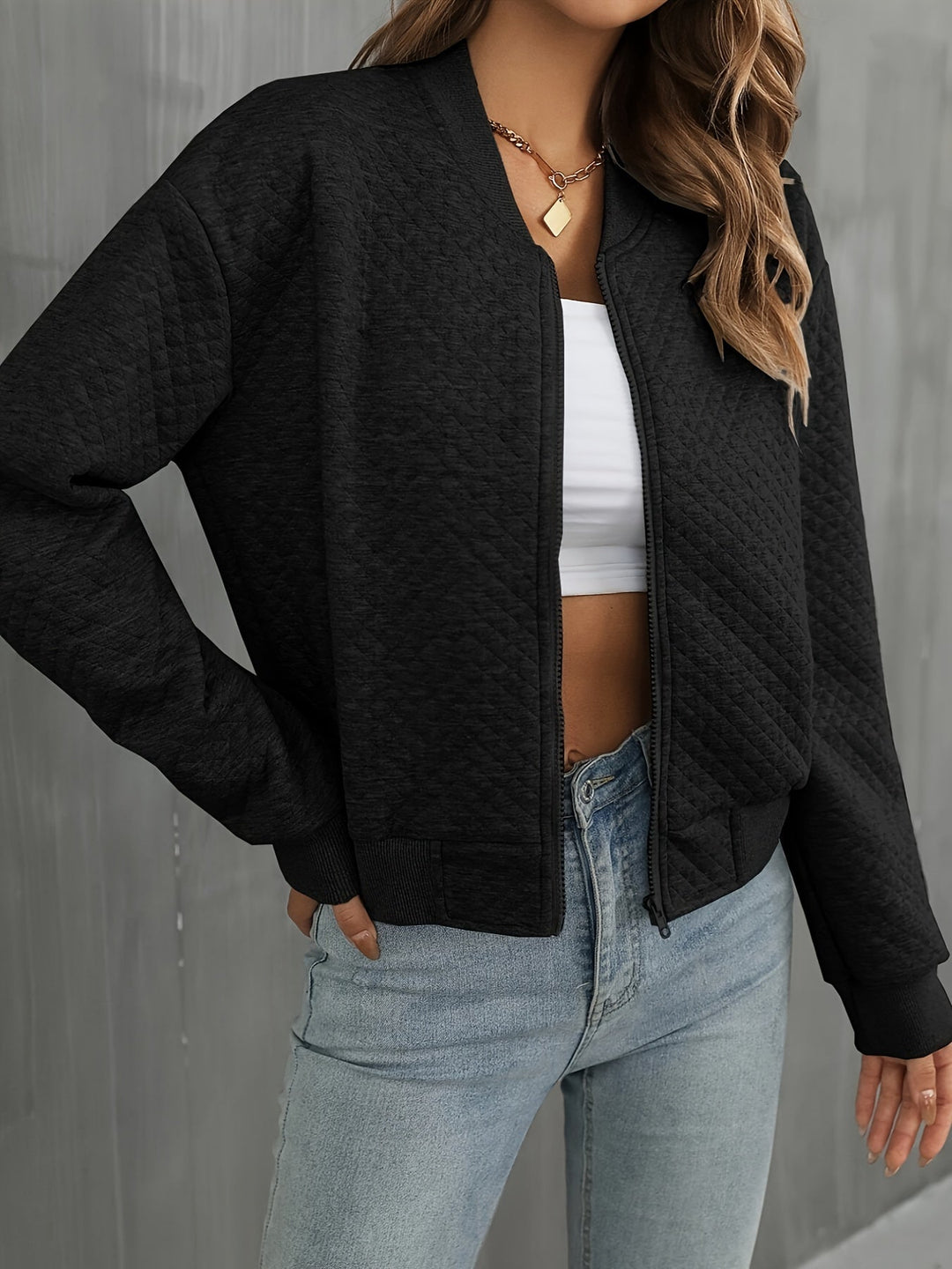 Stilla | Bomber Sort Enkel