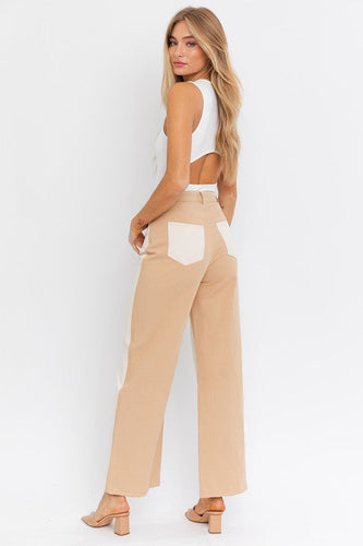 Stilla | Block Twill Straight Bukser