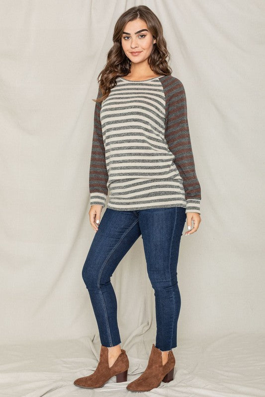 Stilla | Tone Terry Stripe Tunika
