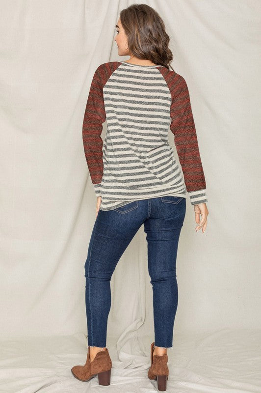 Stilla | Tone Terry Stripe Tunika