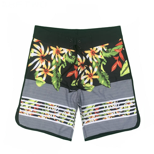 Herre badshorts med innovative tropemotiver og høj bærekomfort Stilla