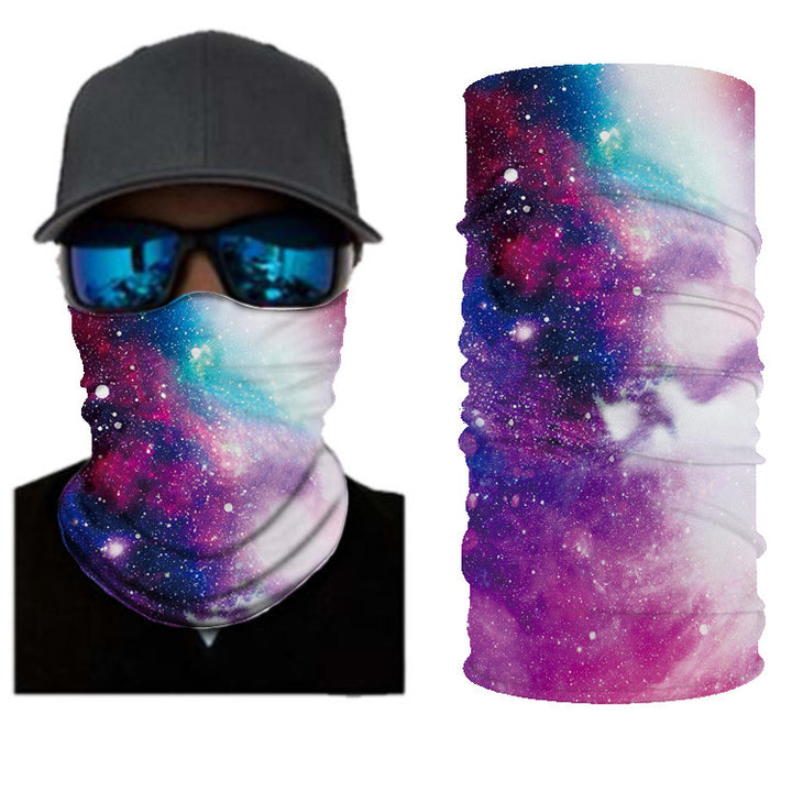 Unisex halsvarmer med imponerende galaktisk design Stilla