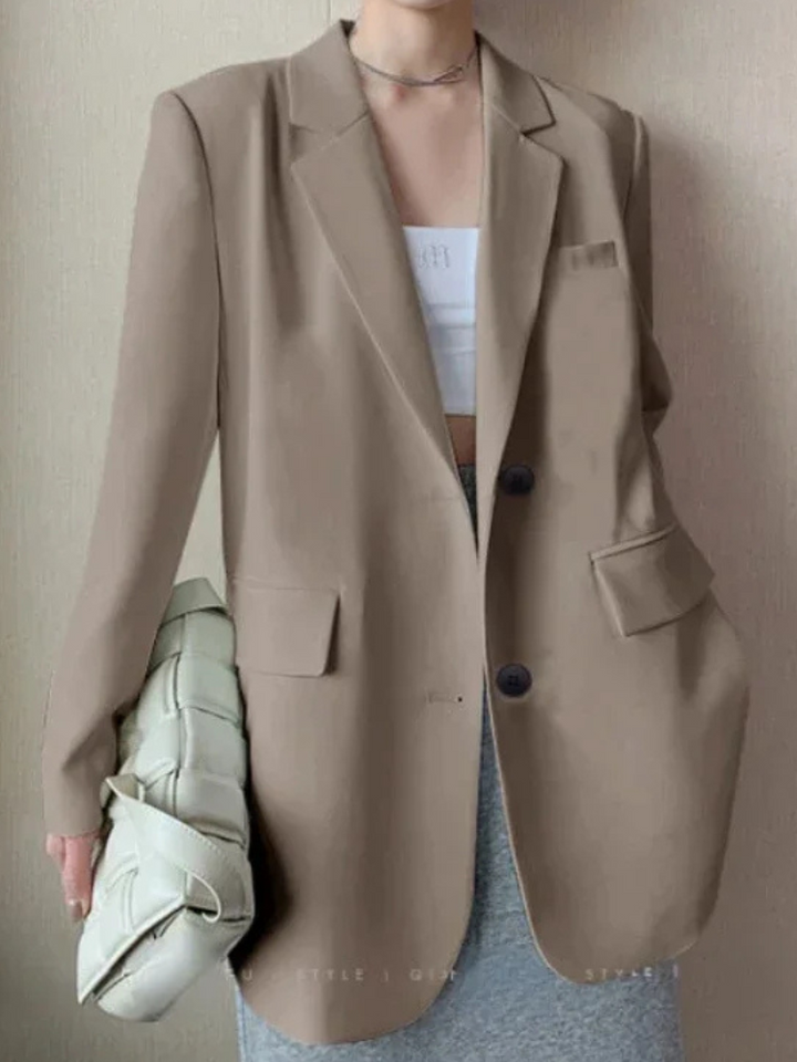 Stilla | Slim Fit Lang Blazer til Kvinder