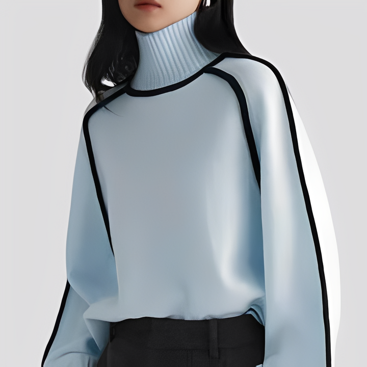Stilla | Elegant, Afslappet Dame-Rullekravepullover