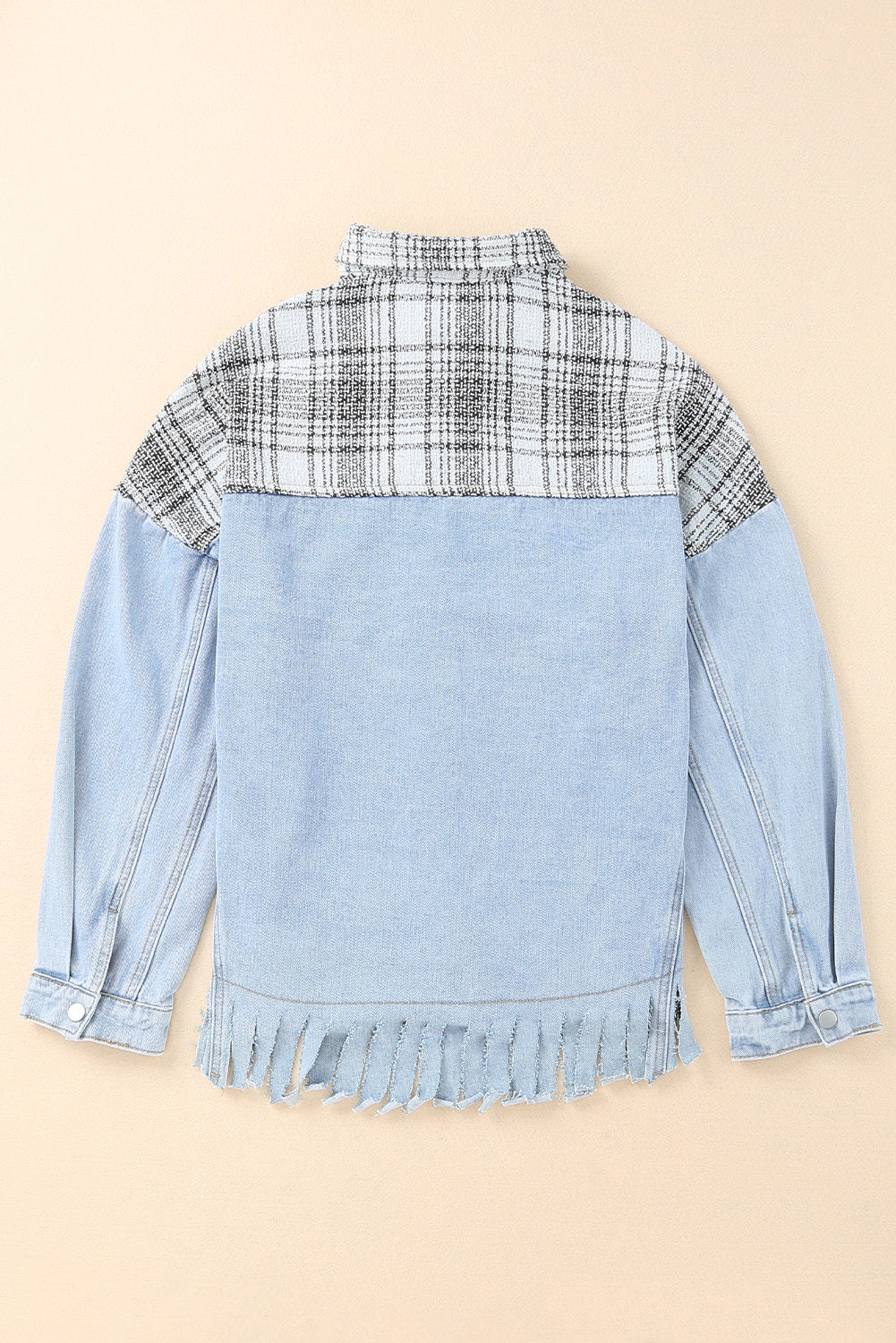 Stilla | Lommepocket Snap Down Denim Jakke