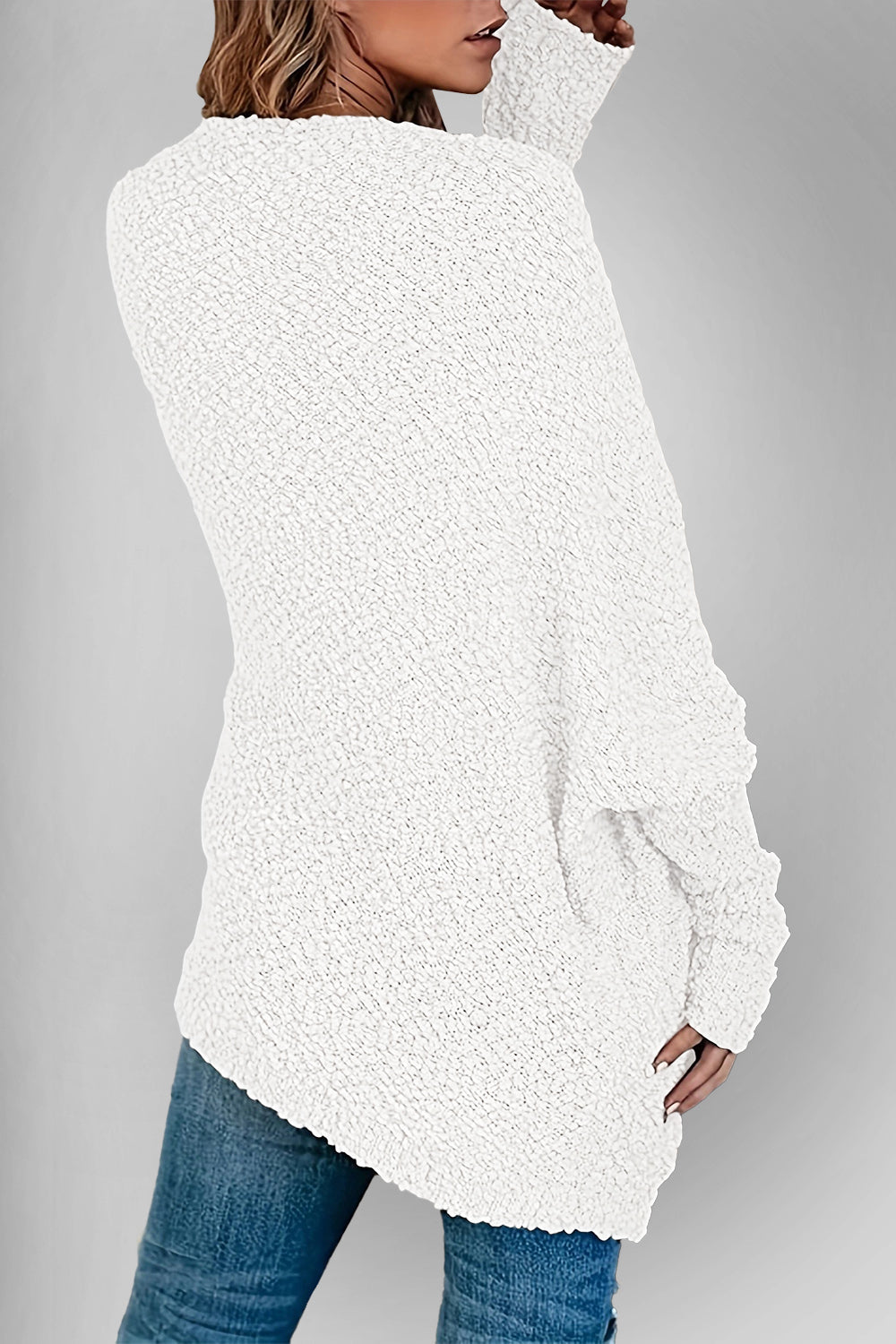 Stilla | Tag Lomme Åben Front Langærmet Cardigan