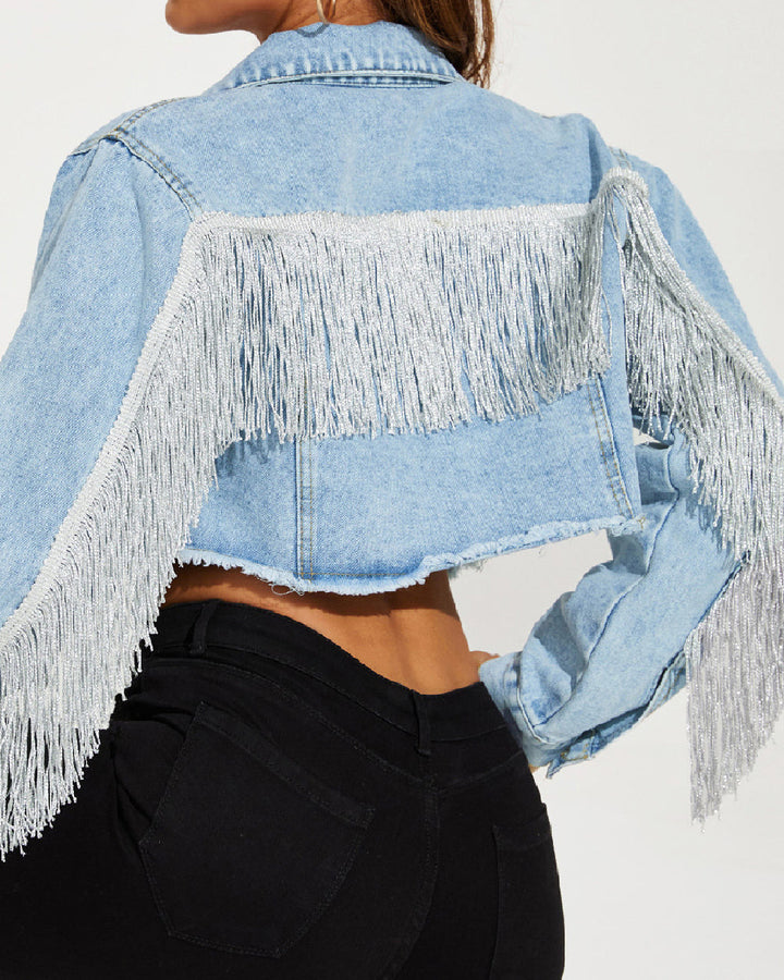 Stilla | Rivet Jeansjakke