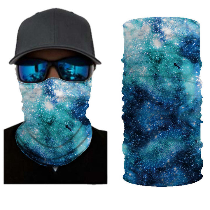 Unisex halsvarmer med imponerende galaktisk design Stilla
