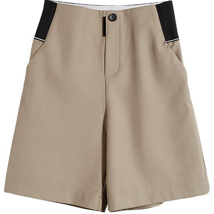 Dame høj kvalitets sommer-shorts med elastisk talje og sidelommer Stilla