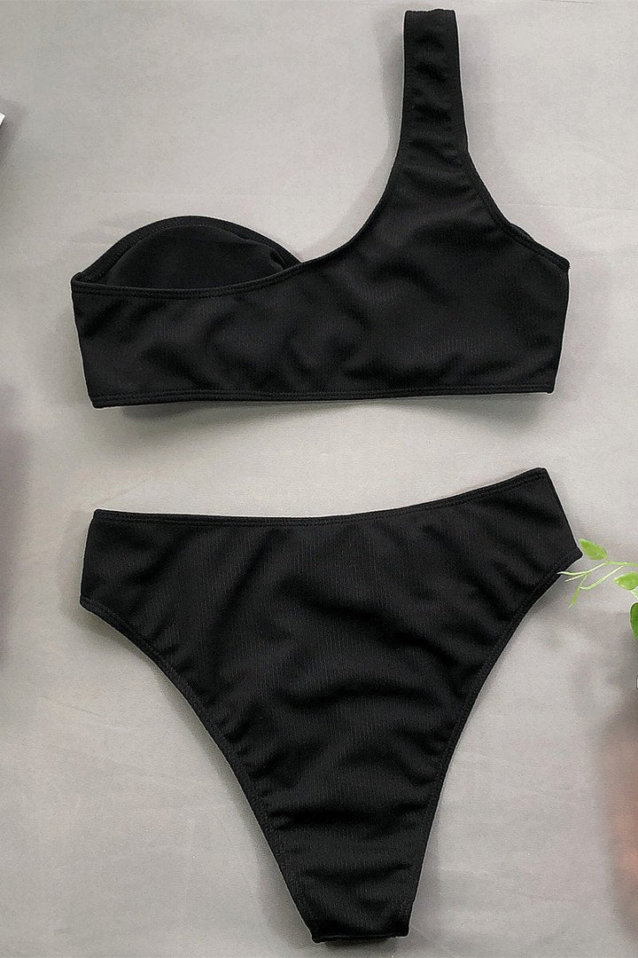 Stilla | Bikini Højtaljet Stil Med En Strop