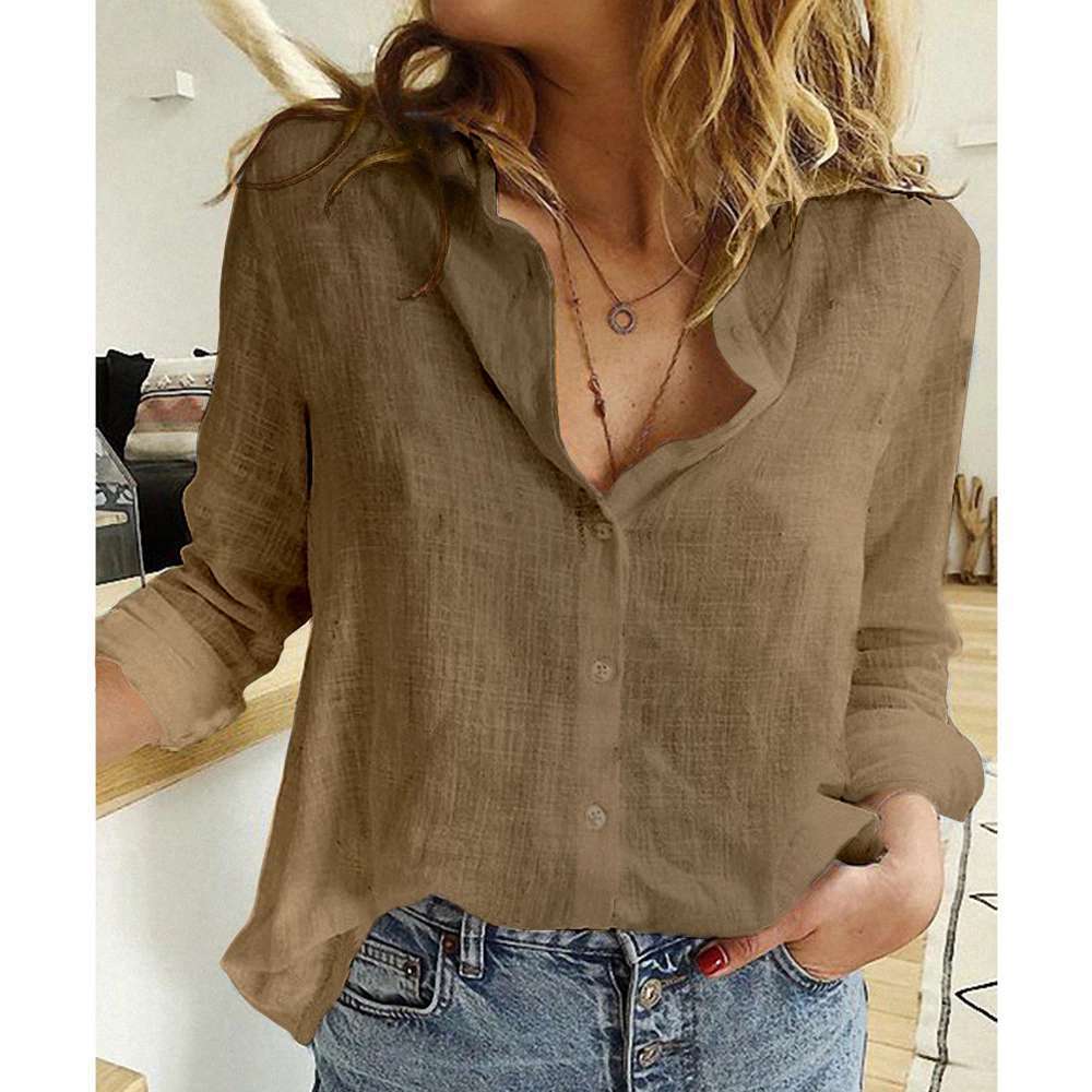Stilla | Casual Loose Linen Shirt