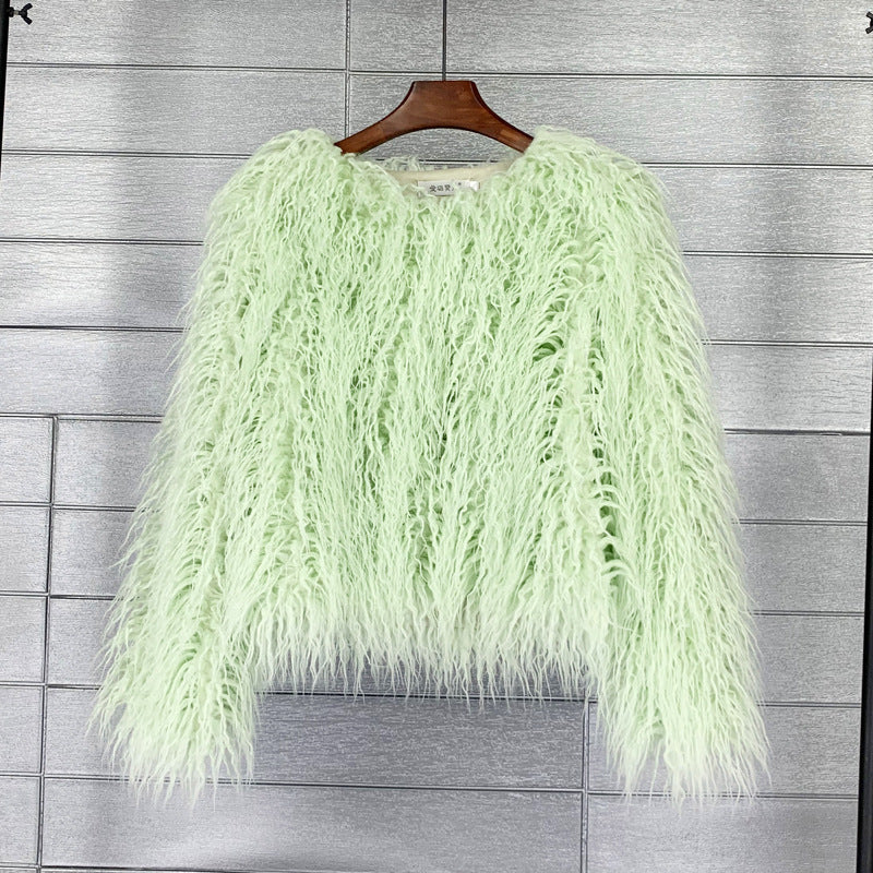 Skovae | Boho-Kunstpelsjakke