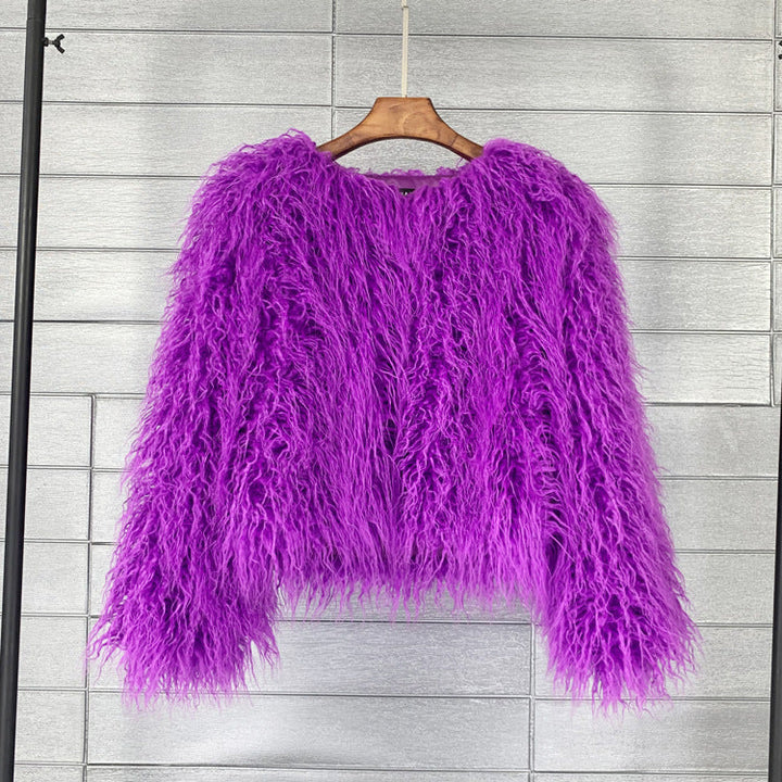 Skovae | Boho-Kunstpelsjakke