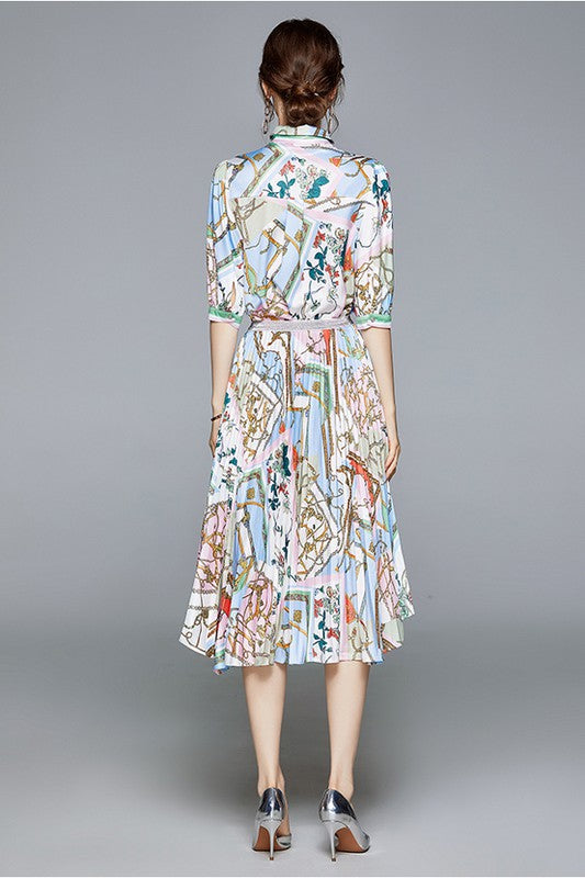 Stilla | Multi Print Kjole