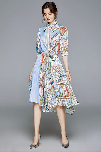 Stilla | Multi Print Kjole