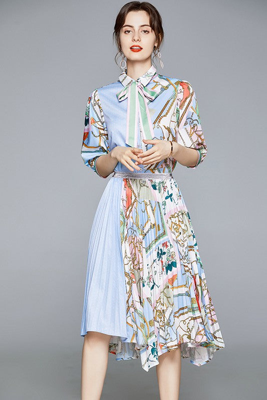 Stilla | Multi Print Kjole