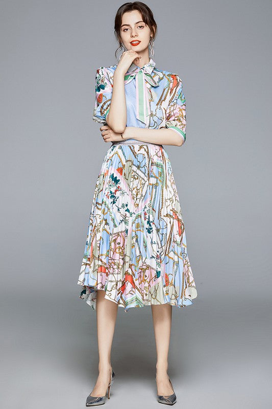 Stilla | Multi Print Kjole