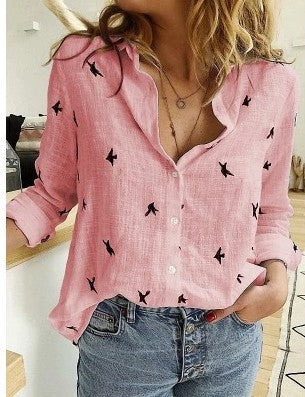 Stilla | Casual Loose Linen Shirt