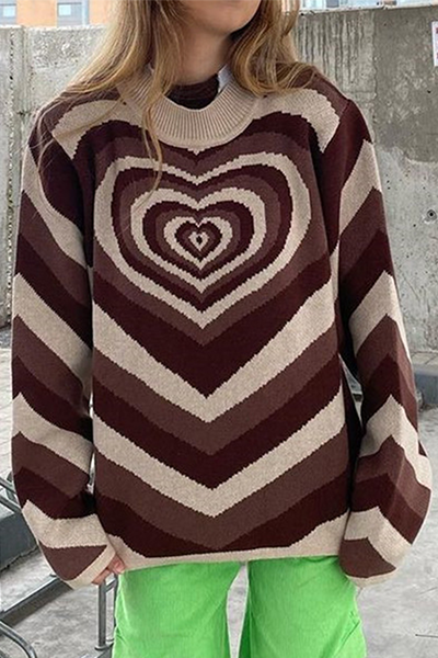Stilla | Lækkert Sweatshirt Med Kontrasterende Ståkrave I Street Art Print Patchwork