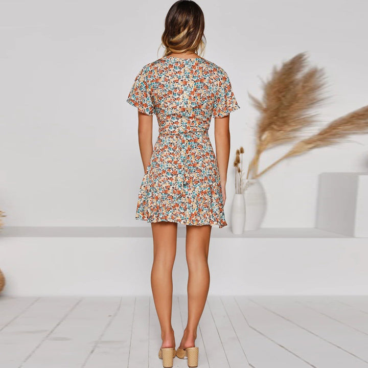 Femme Floral Mini Kjole Stilla
