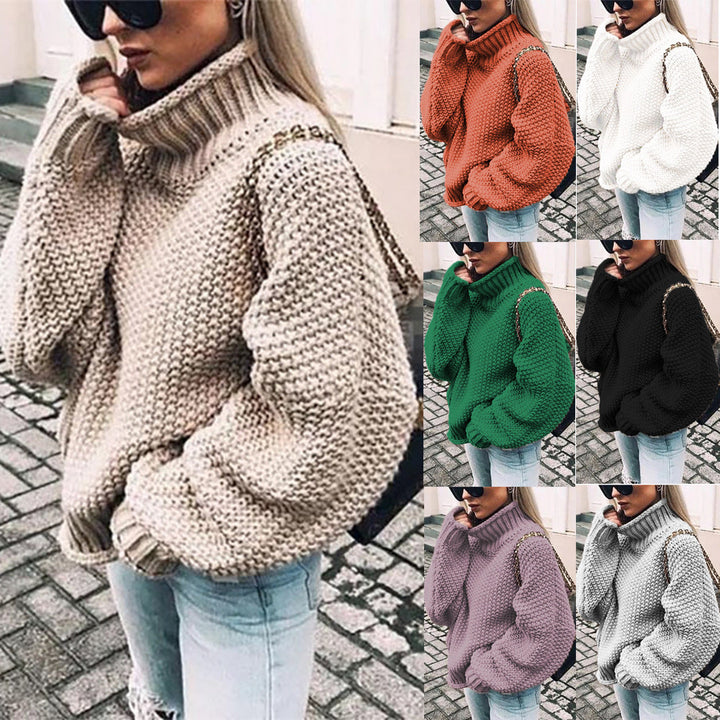 Stilla | Meget Tyk Rullekravesweater