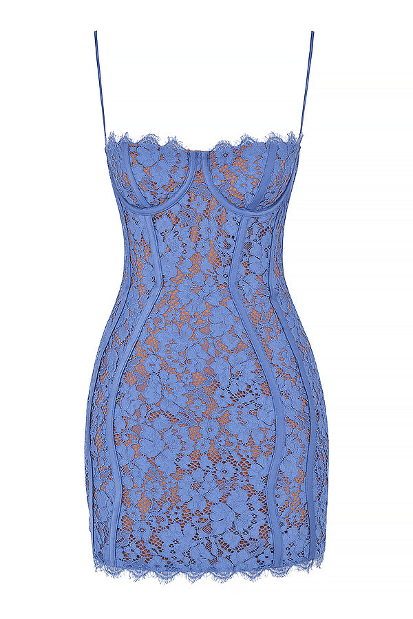 Stilla | Lavendel Blonde Minikjole