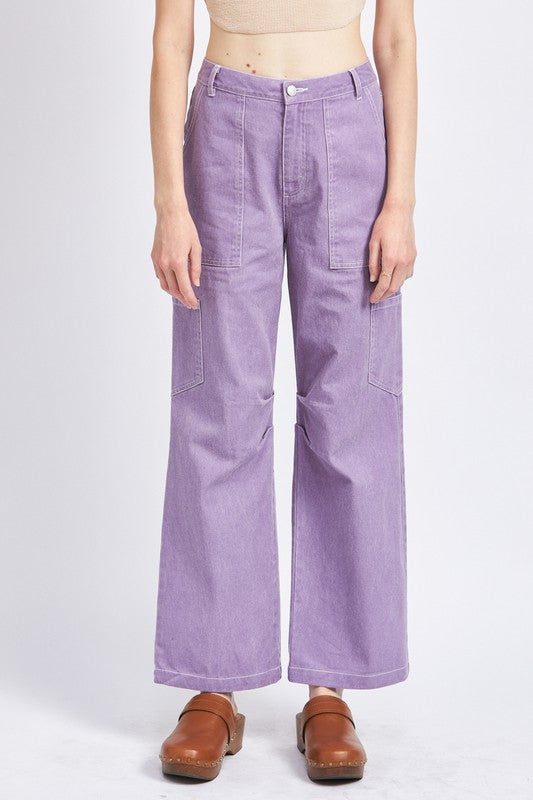 Stilla | Rise Fit Cargo Bukser