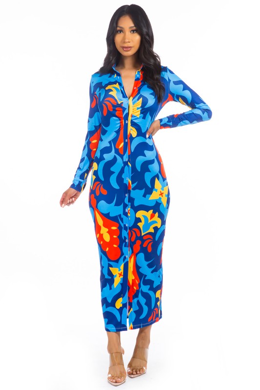 Stilla | Maxi Body-con Kjole