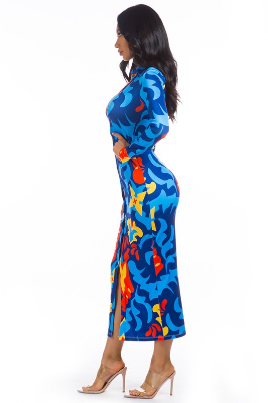 Stilla | Maxi Body-con Kjole
