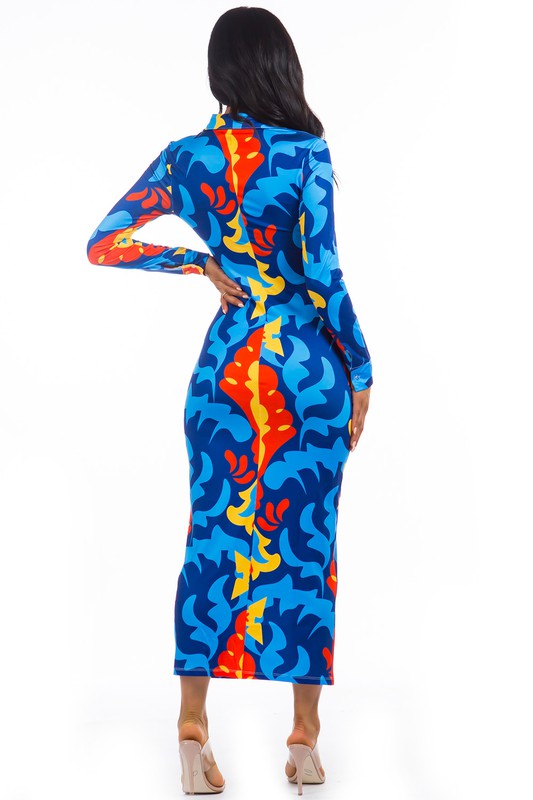 Stilla | Maxi Body-con Kjole