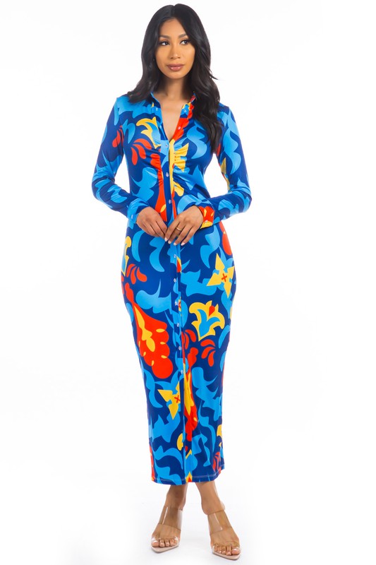 Stilla | Maxi Body-con Kjole