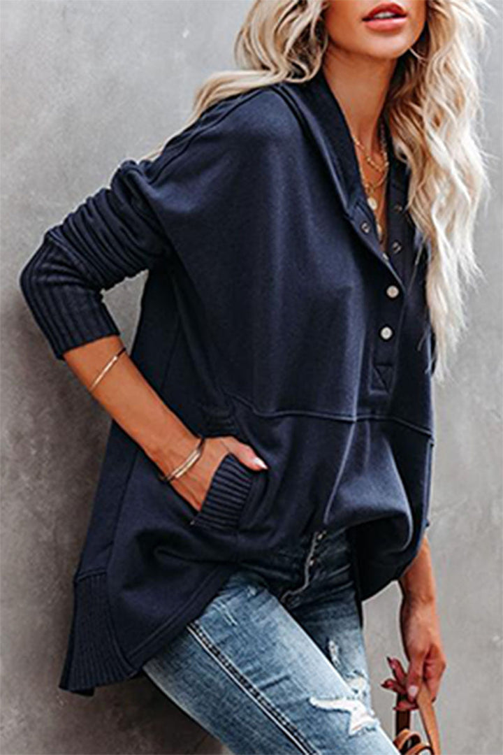 Stilla | Fritid Unisex Overdele Med Lommeclip og Hoodie Krave