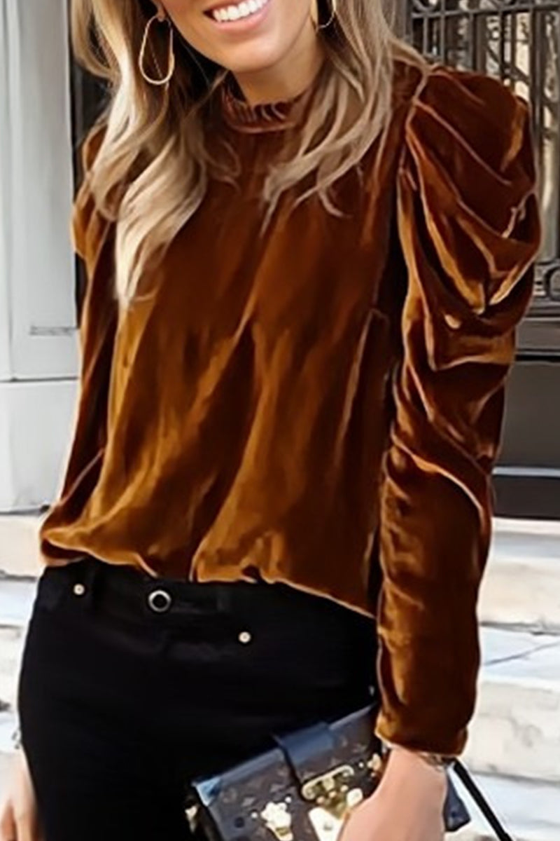 Stilla | Sweatshirts Casual Med Rullekrave I Ensfarvet og Slank Look
