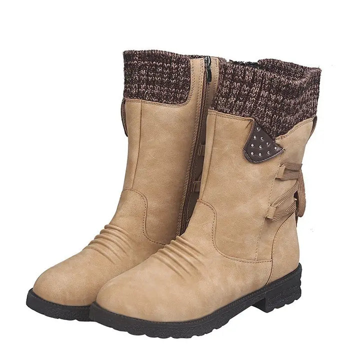 Stilla | Sneefri Vandtætte Mid-Calf Lynlås Støvler