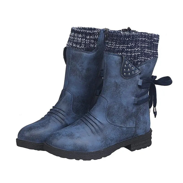 Stilla | Sneefri Vandtætte Mid-Calf Lynlås Støvler