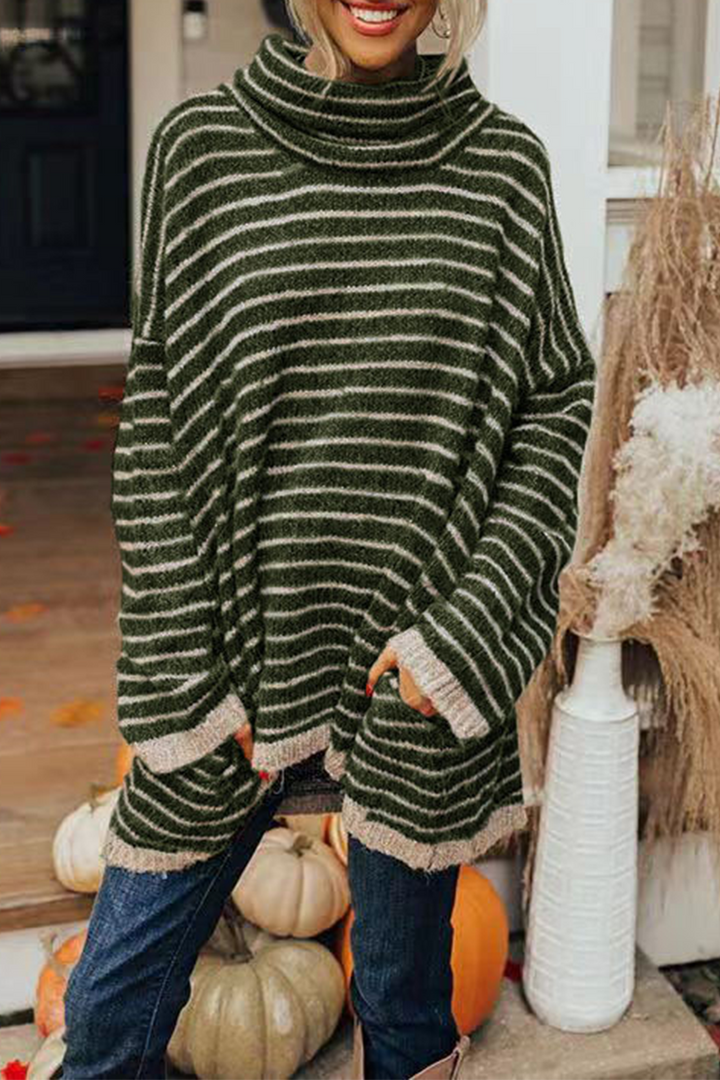 Stilla | Pullover med elegant omstillingsmulighed