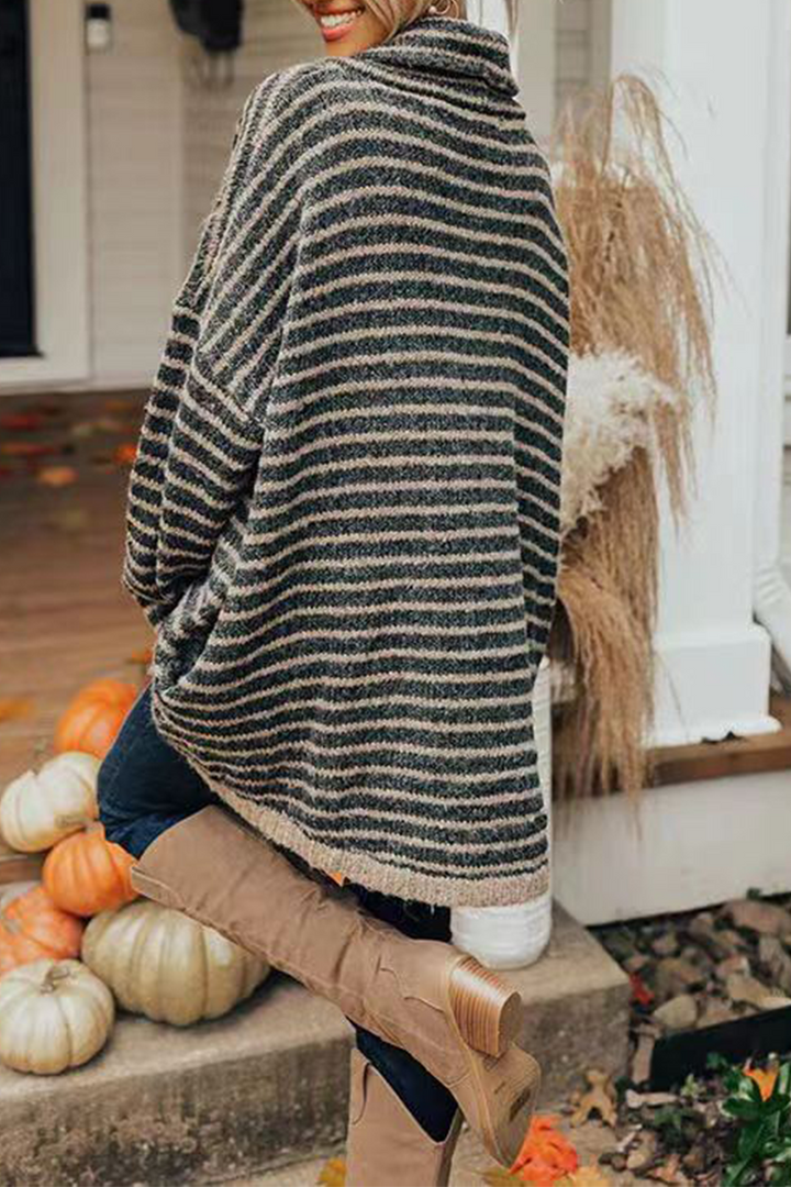 Stilla | Pullover med elegant omstillingsmulighed
