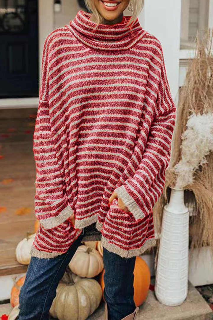 Stilla | Pullover med elegant omstillingsmulighed