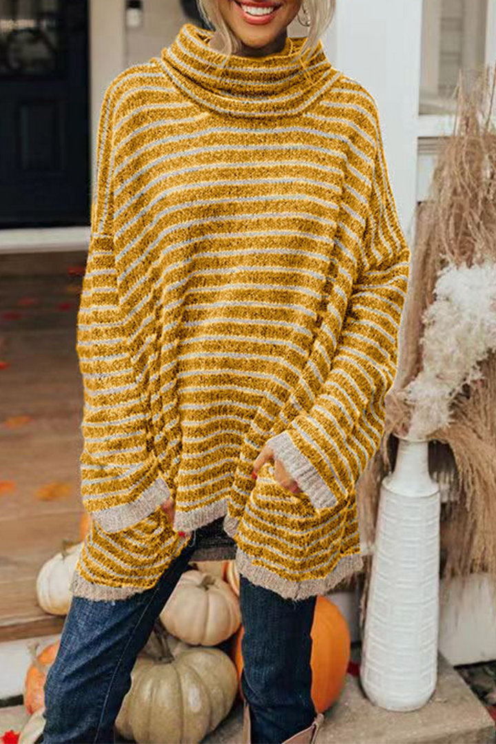 Stilla | Pullover med elegant omstillingsmulighed