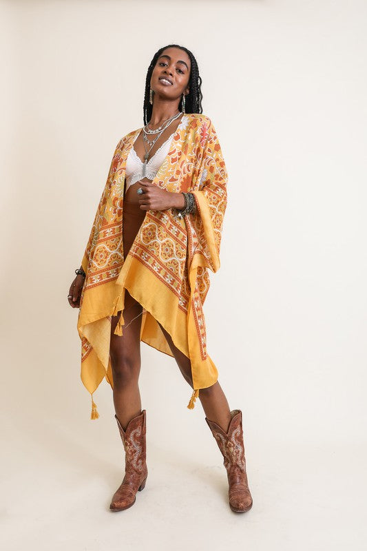 Stilla | Af Marokko Tapestry Tassel Kimono