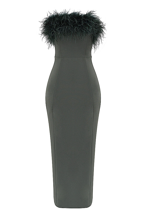 Stilla | Eucalyptus Maxi Kjole