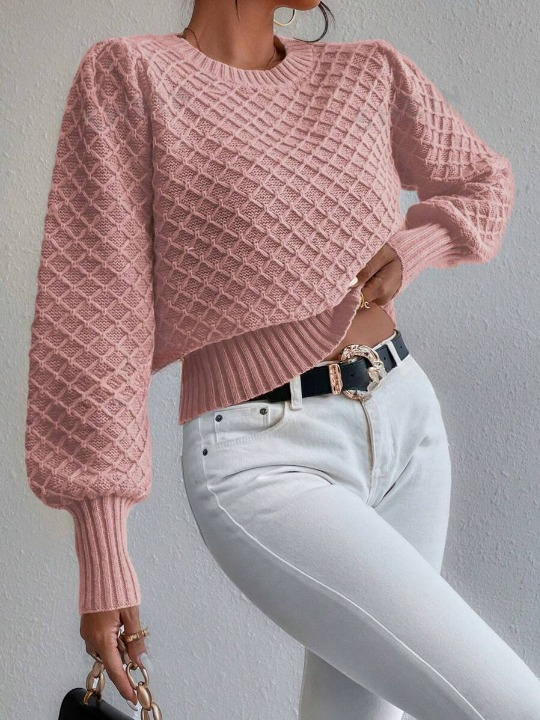 Stilla | Lækker Pullover Med Lanterneærmer