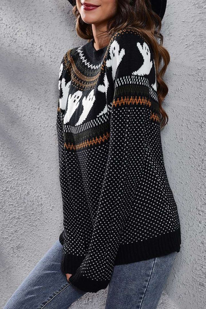Stilla | Løse Patchwork Toppe Med Kontrasterende Rund Hals