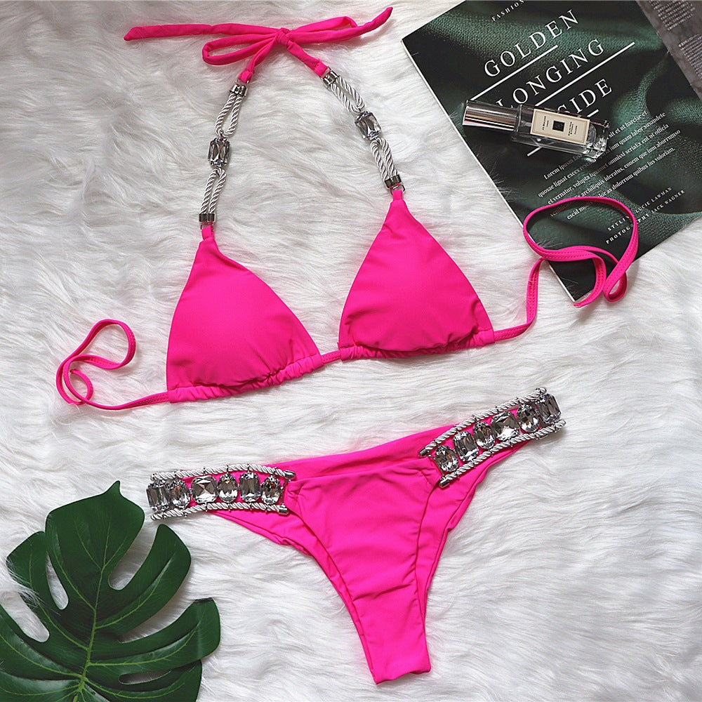 Dame Triangle Bikini Sæt Stilla