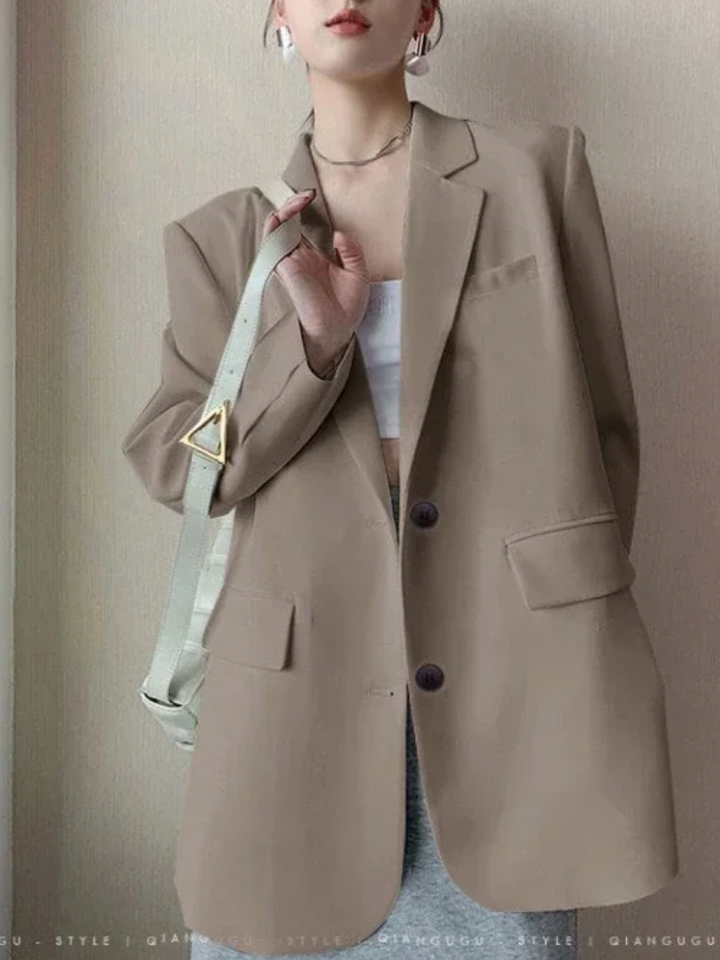 Stilla | Slim Fit Lang Blazer til Kvinder